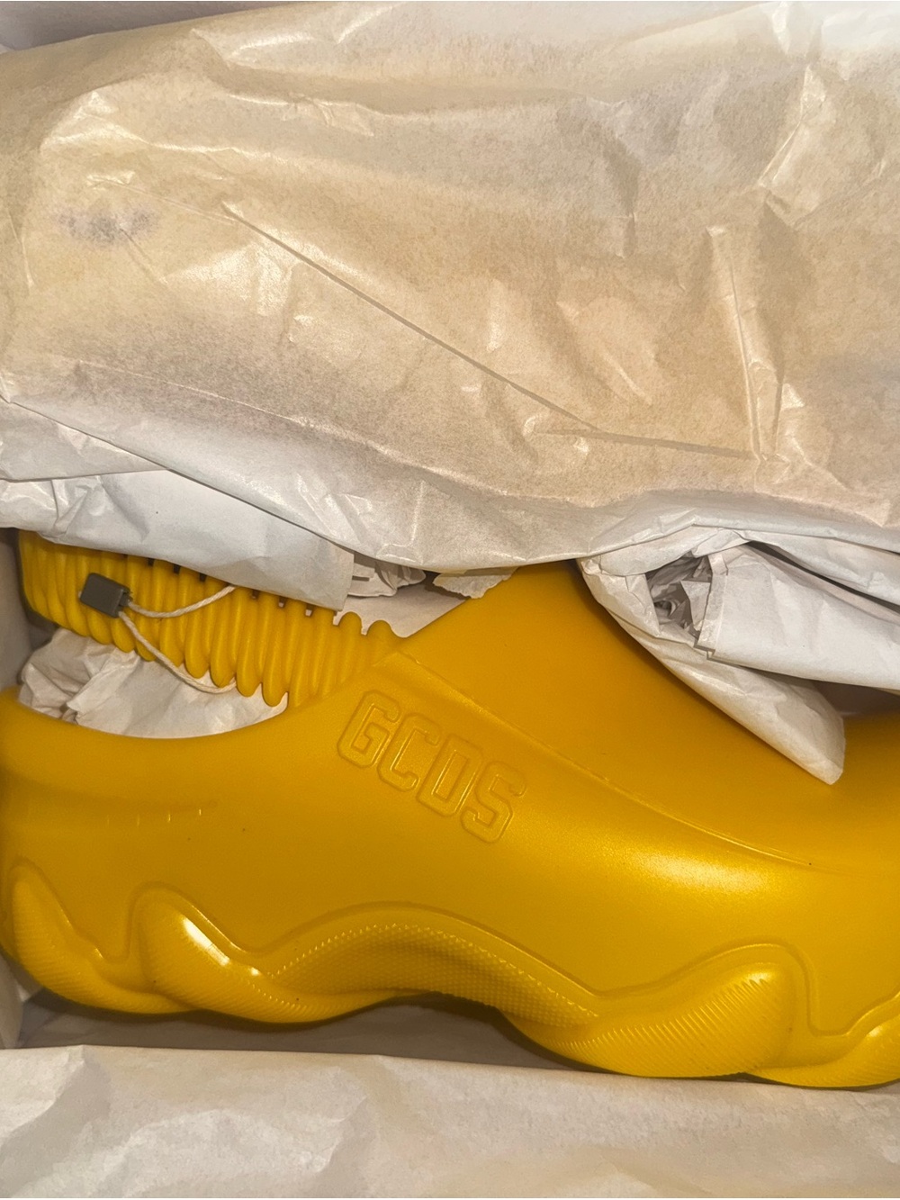 Men's Yellow Slip-On Clog — Bold Casual Loafer